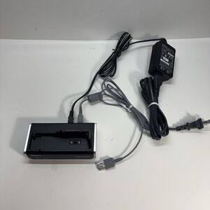 Sony Cyber-Shot Station CSS-HD1 & Genuine AC-LS5 Power Adapter W/Cables